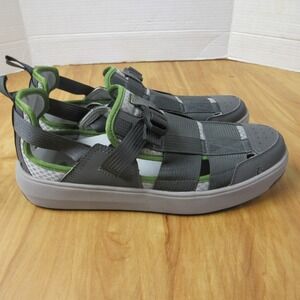 STIO Cut Bank Hybrid Water Shoe Sandal Mens 10 Gray Green Outdoor Adventure NEW